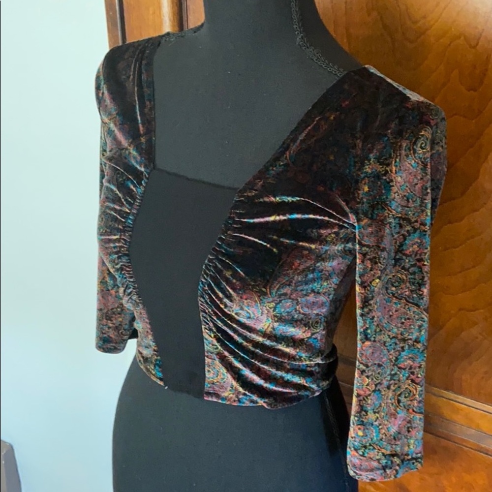 Velvety Crop Top